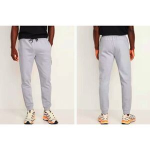 NWOT Old navy men's dynamic fleece active joggers sweatpants light gray Small S